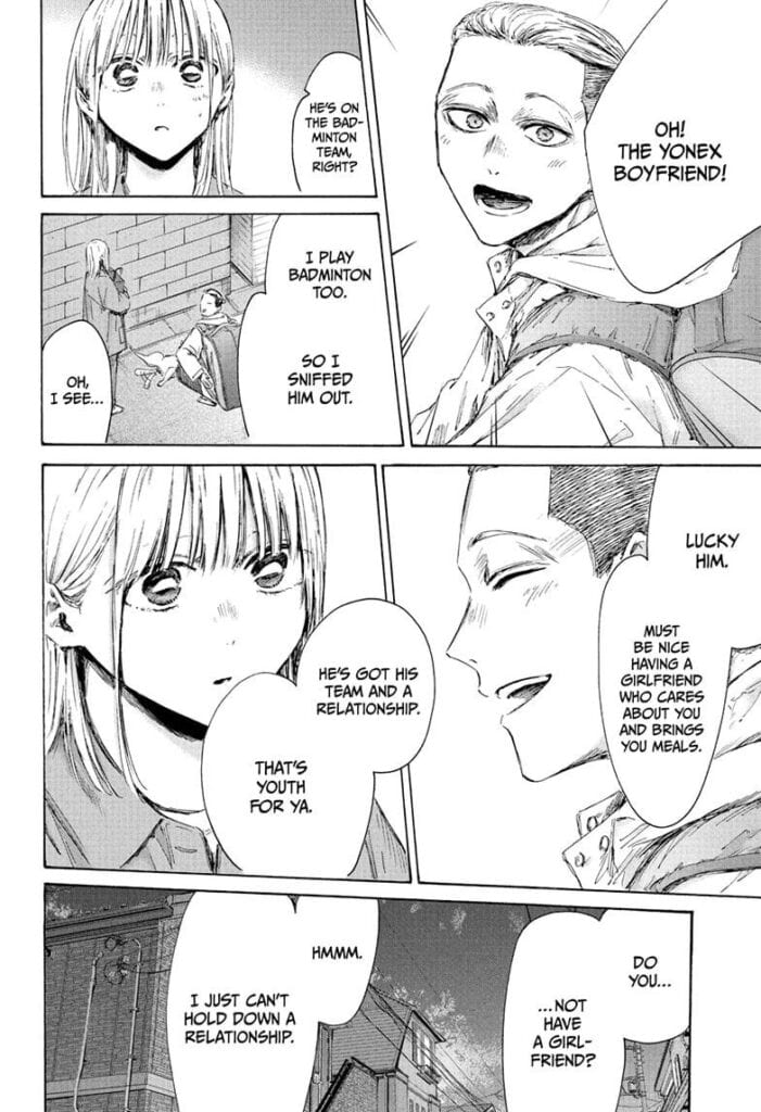 Blue Box Chapter 215 Review: Taiki is Struggling